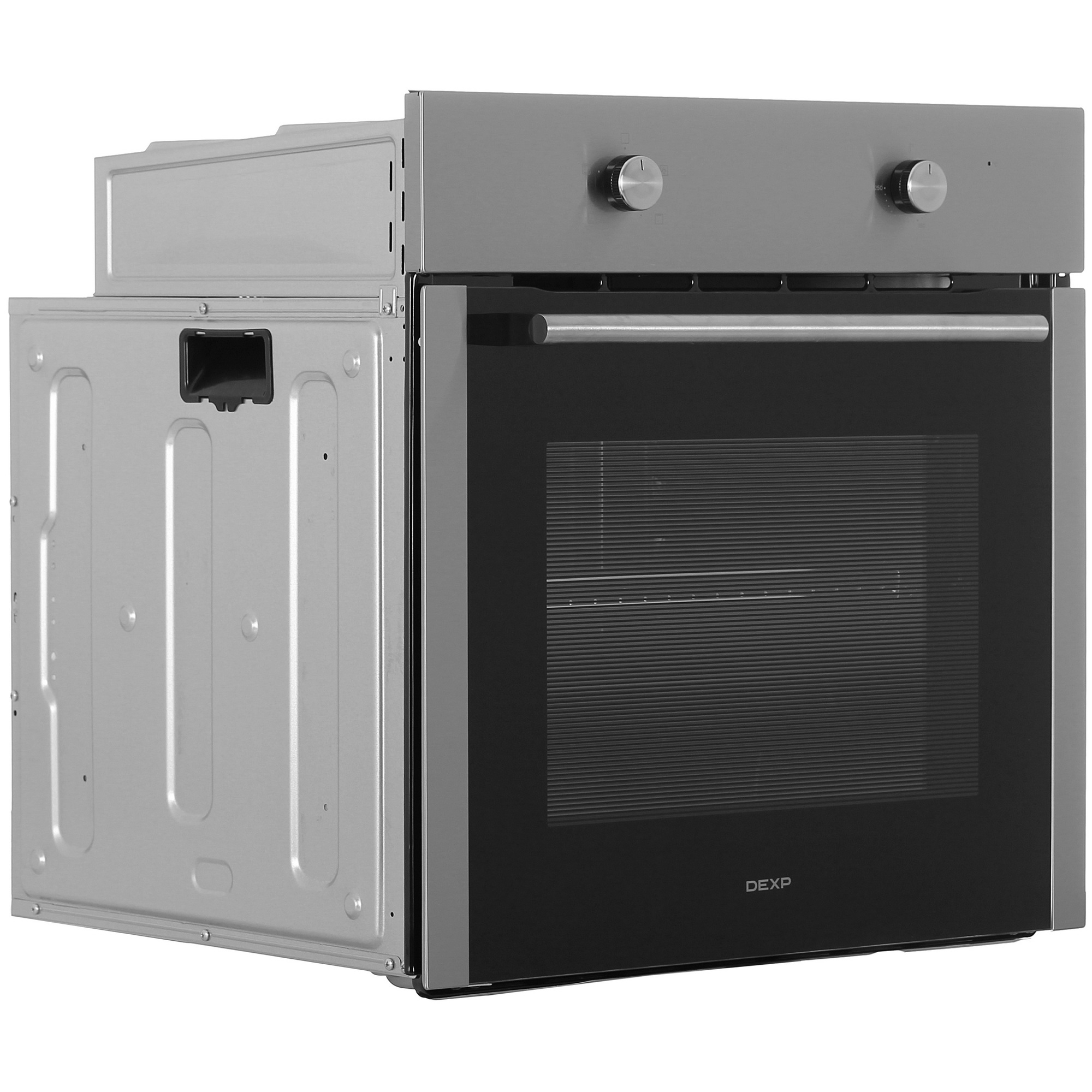 9103406 Электрический духовой шкаф DEXP 1MS-SS серебристый STDN-0045187 - Вид №1