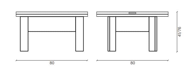 Журнальный столик из массива дерева Devina Nais FAST ARCH-00073203 - Вид №3