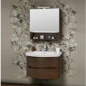 Mobiltesino Тумба под умывальник из березы с зеркалом Drop