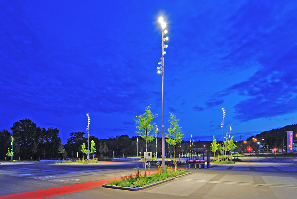 8840613 Проектор Platek SUN Large Proiettore  SUN Large Floodlight - 6 COB LED 3000K 26°  - Вид №8