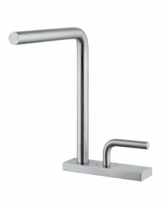 Inox. 408. Смеситель для кухонной мойки. Quadrodesign