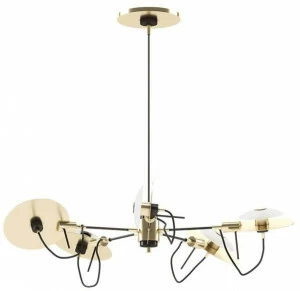 Laskasas Регулируемый латунный подвесной светильник