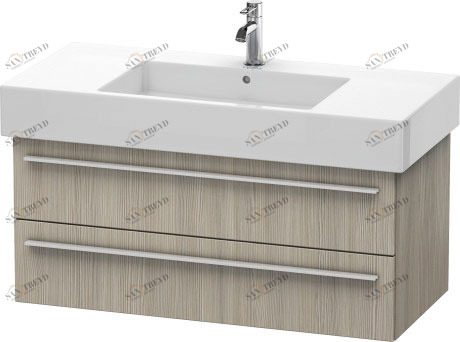 XL635303131 X-Large Тумбочка подвесная Сосна серебристая, декор Duravit