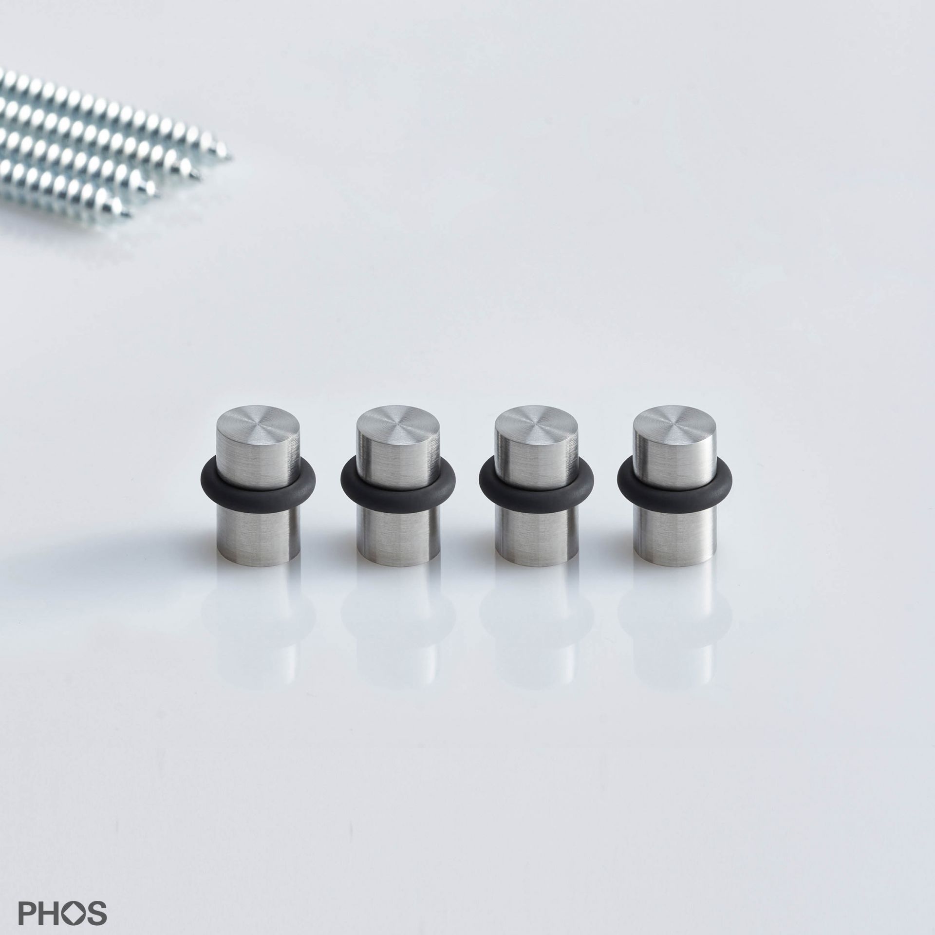 GTA8-12Set4 Полкодержатель ø8 x 12 мм, набор из 4 шт., прикручен болтом M4. PHOS 