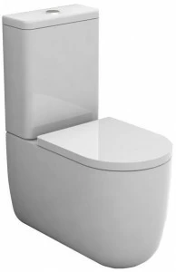 Mil130301 + mil71pf101 Компакт унитаз с бачком Белый Olympia Ceramica Milady Италия