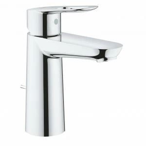 Смеситель для раковины GROHE BauLoop с донным клапаном, M-Size, хром (23762000)