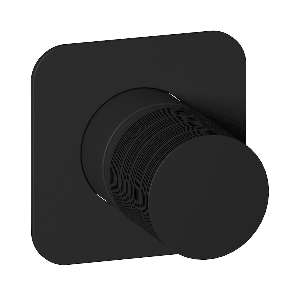 Внешние части встроенного смесителя на 1 потребителя WE ARE IB vn206oo Matt Black Vinile