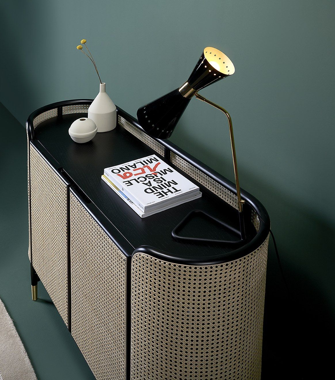 Венский соломенный шкаф с распашными дверями Wiener GTV Design Mos ARCH-00085030 - Вид №4