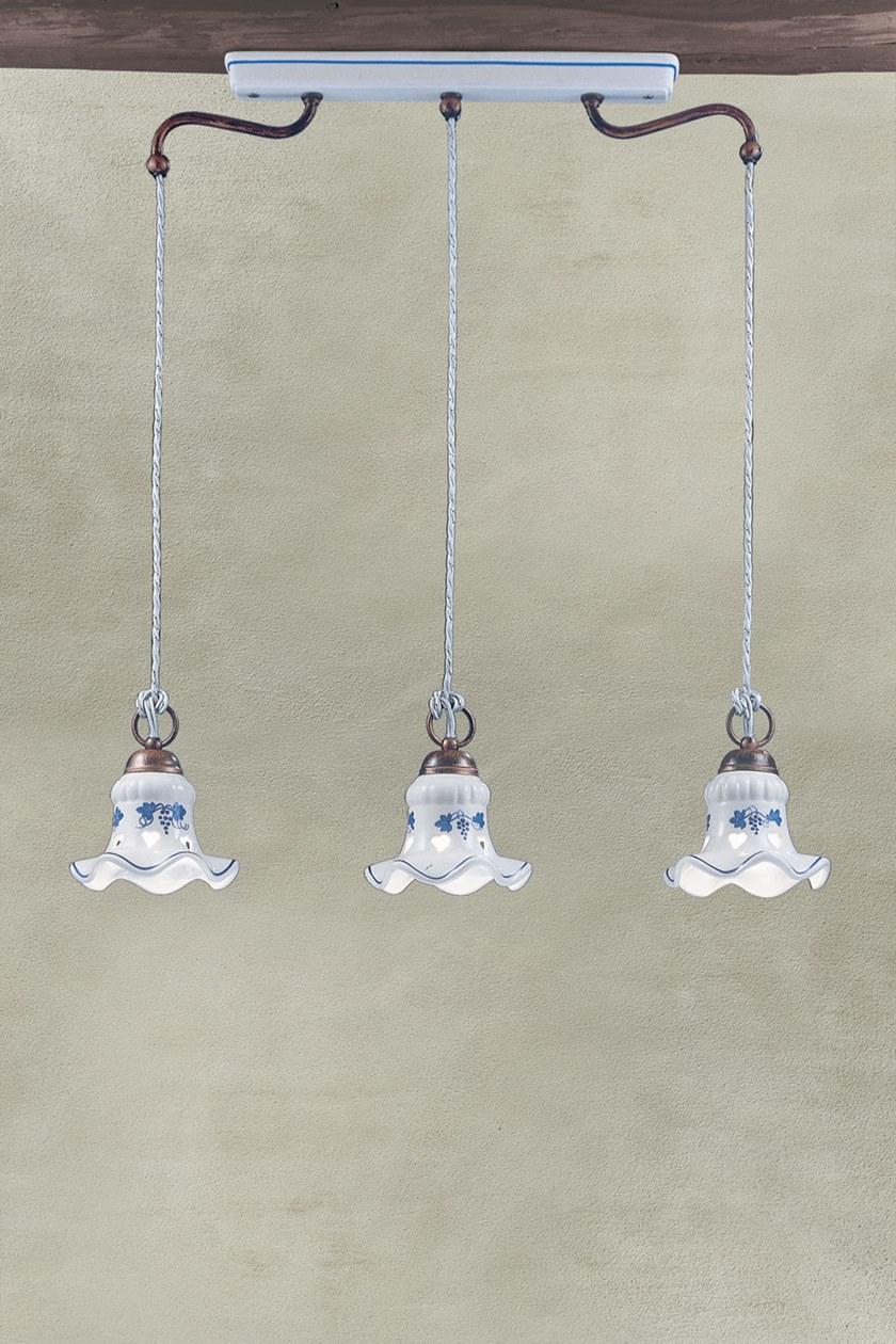 FERROLUCE Керамическая люстра Chieti C204 - Вид №1