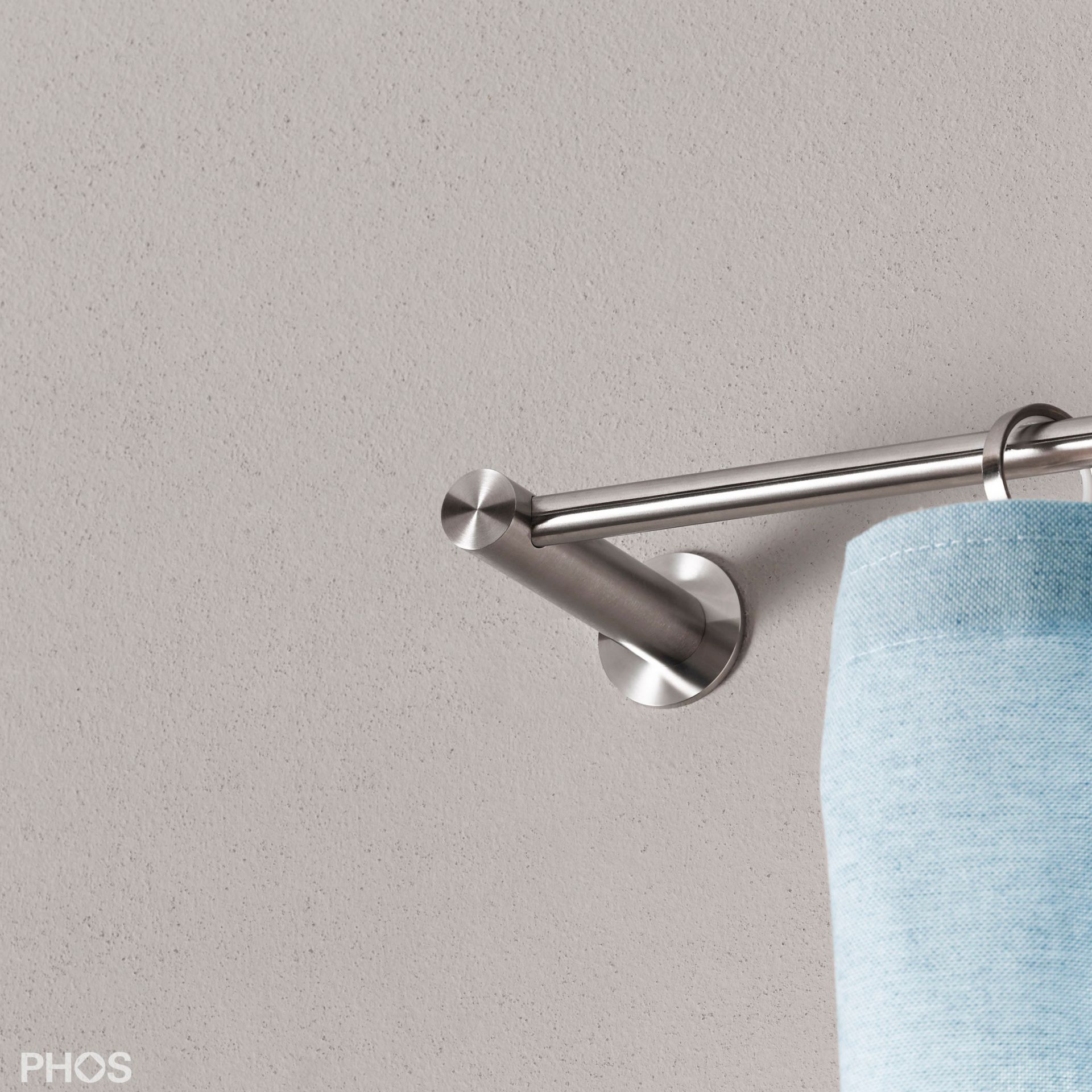 SHV20-100E Держатель концевого стержня для стержня ø12 мм (среднее расстояние до стены) PHOS 