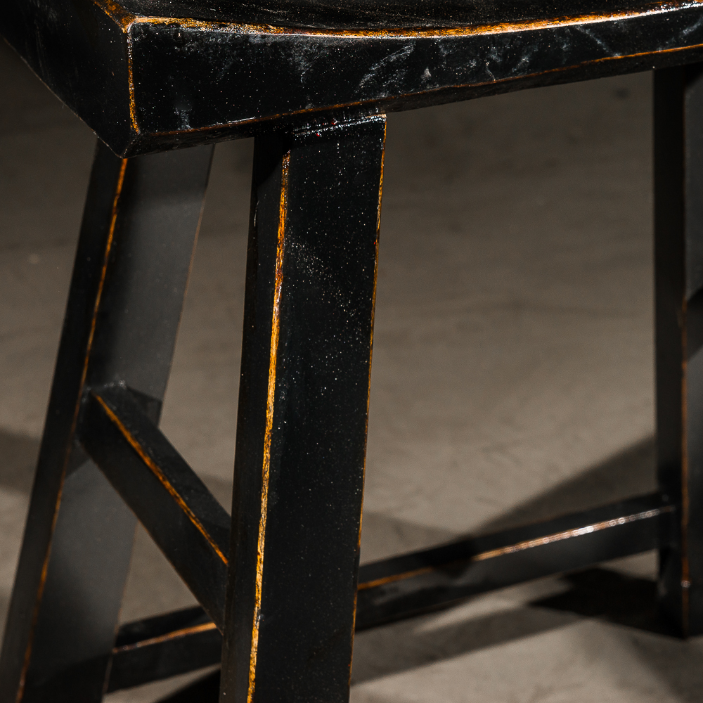 Табурет Энн Лу Чёрный ДОМАШНЯЯ ОБСТАНОВКА CHINA 017401 Чёрный Santreyd  - Вид №3