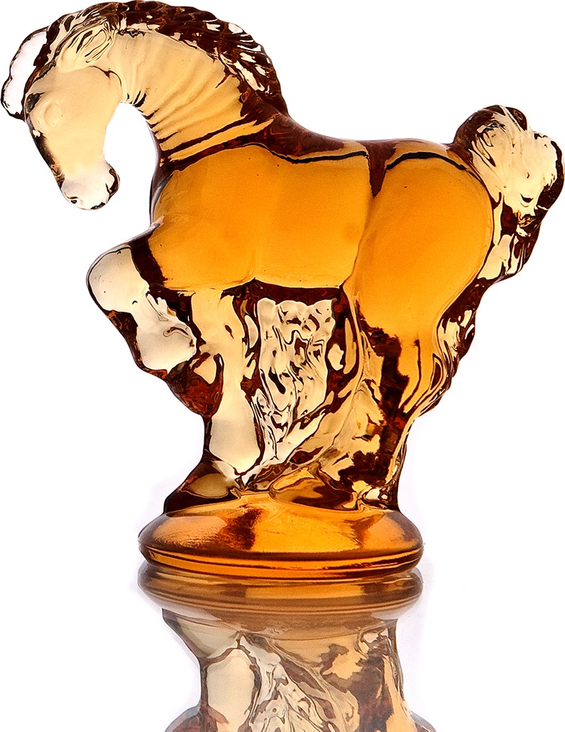 10635925 Гусевской Хрустальный Завод им. Мальцова Декоративное изделие "Лошадка" Хрусталь 