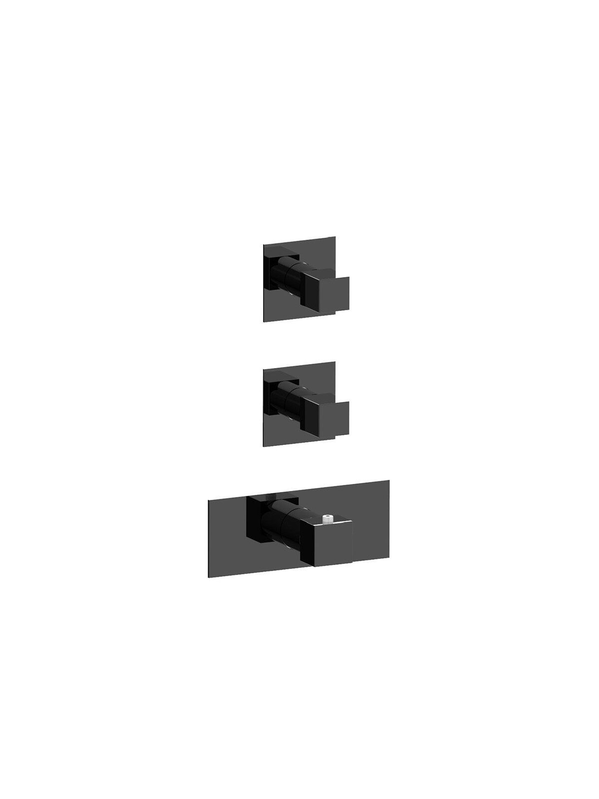 Термостатический встраиваемый смеситель для душа с 3 отверстиями Rubinetterie Frattini отдельная эстетика ARCH-00053901 - Вид №8