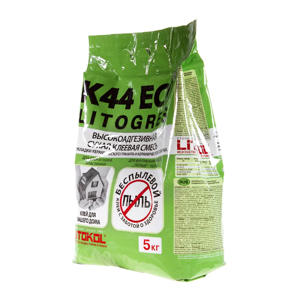 Клей для плитки Litokol Litogres K44 5 кг STLM-2178472 - Вид №1