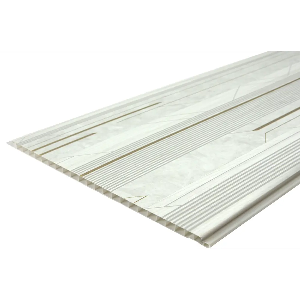 FINEBER Панель ПВХ Винтаж золото - мраморная элегантность для стен и потолков 84601094 STLM-0052642 - Вид №1