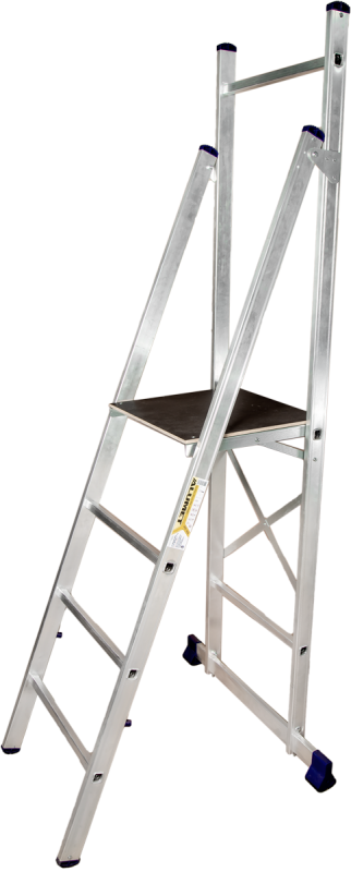 Стремянка -помост, профессиональная 4ст ALUMET APE 1404