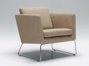 Sits Стул с обивкой из ткани с подлокотниками Clark