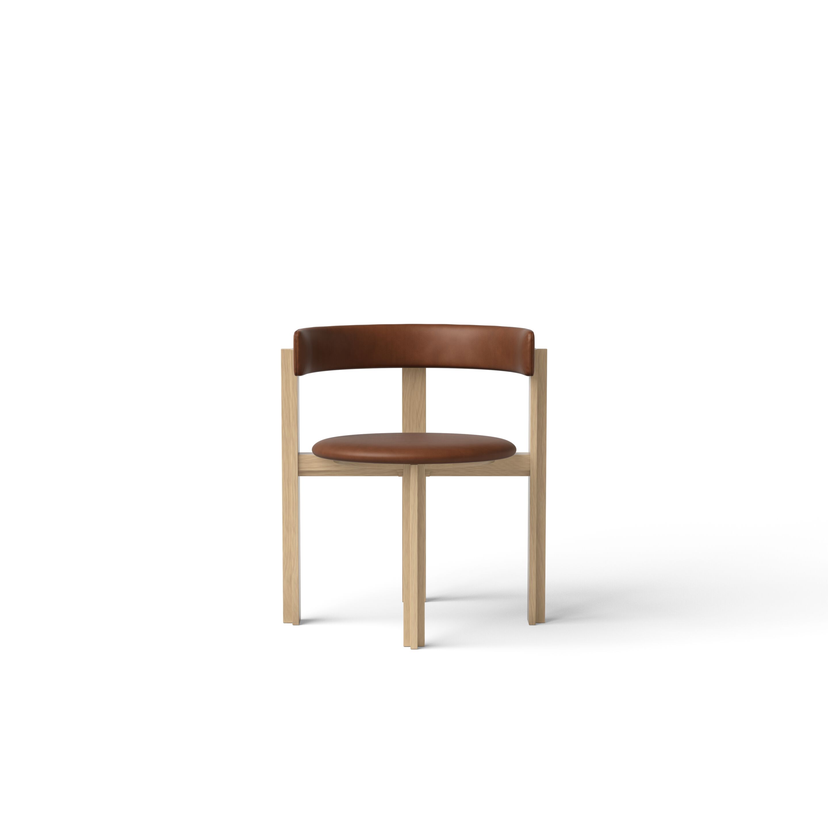 Дубовый стул с мягким сиденьем Karakter Principal ARCH-00109418 - Вид №46