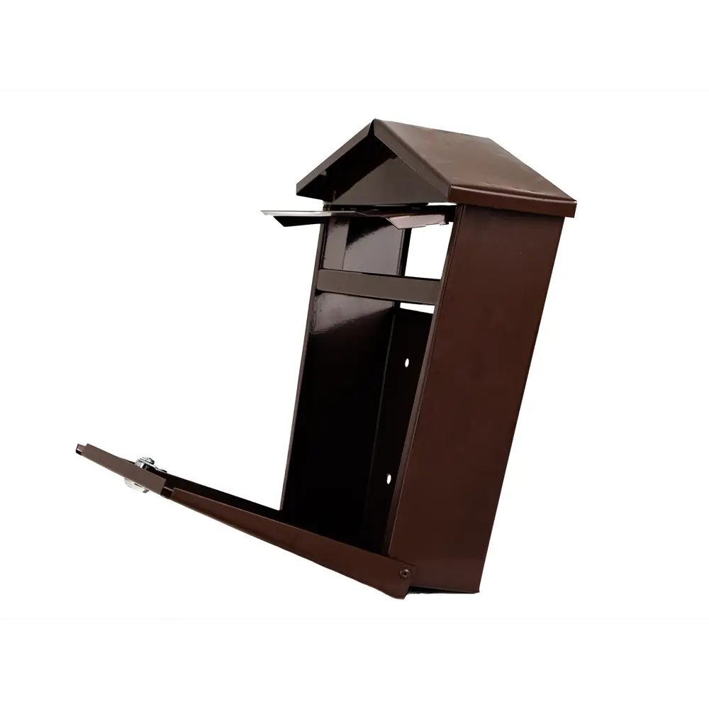 Почтовый ящик Домик герб, металл, цвет коричневый Santreyd STLM-2034128 - Вид №2
