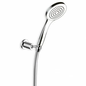 CRIPD681 Регулируемый держатель для ручного душа с ручным душем против известкового налета и гибким шлангом LONG LIFE Cristina Rubinetterie