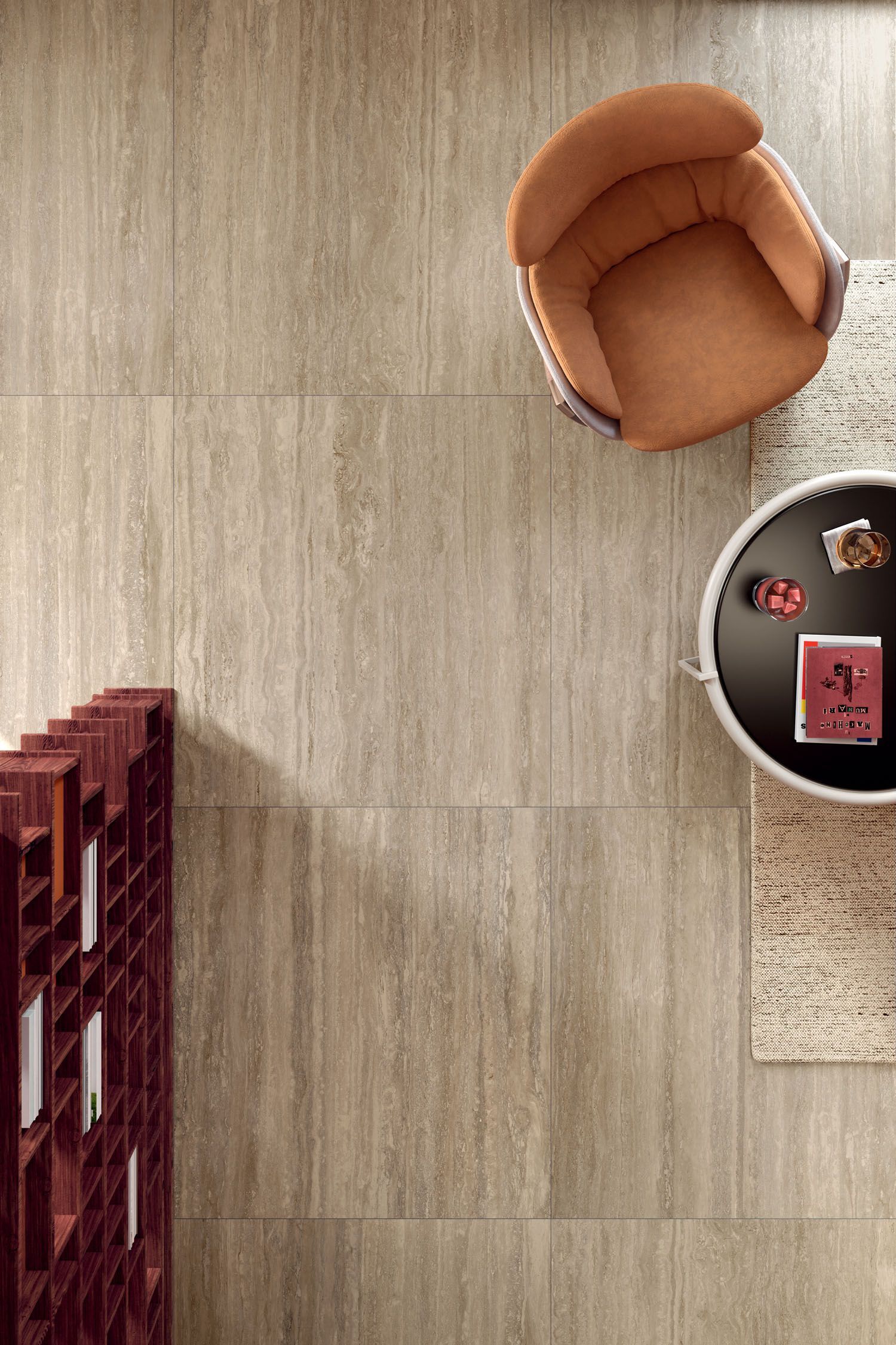 Керамогранит / напольное покрытие из ламинированного керамогранита с мраморным эффектом COTTO D'ESTE Starlight ARCH-00074282 - Вид №3