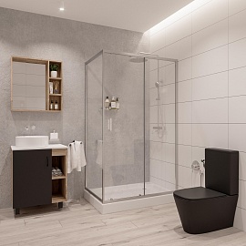 Душевое ограждение NG-6612 (1200 x 800 x 1900)