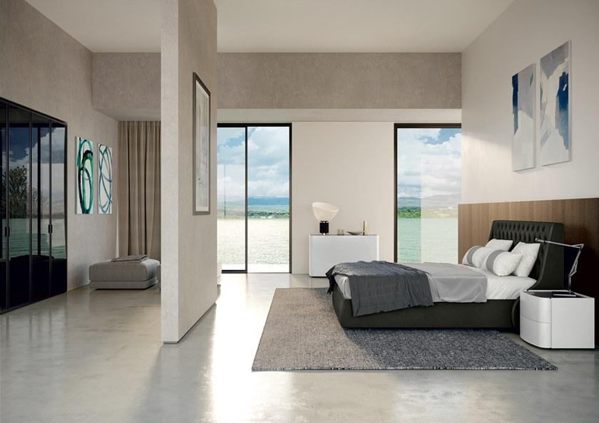 Febal Casa Кровать из ткани с тафтинговым изголовьем sun-id-1418108 - Вид №2