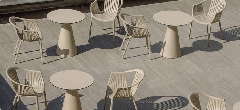 Pedrali Круглый стол из полиэтилена Ikon 865 - Вид №13