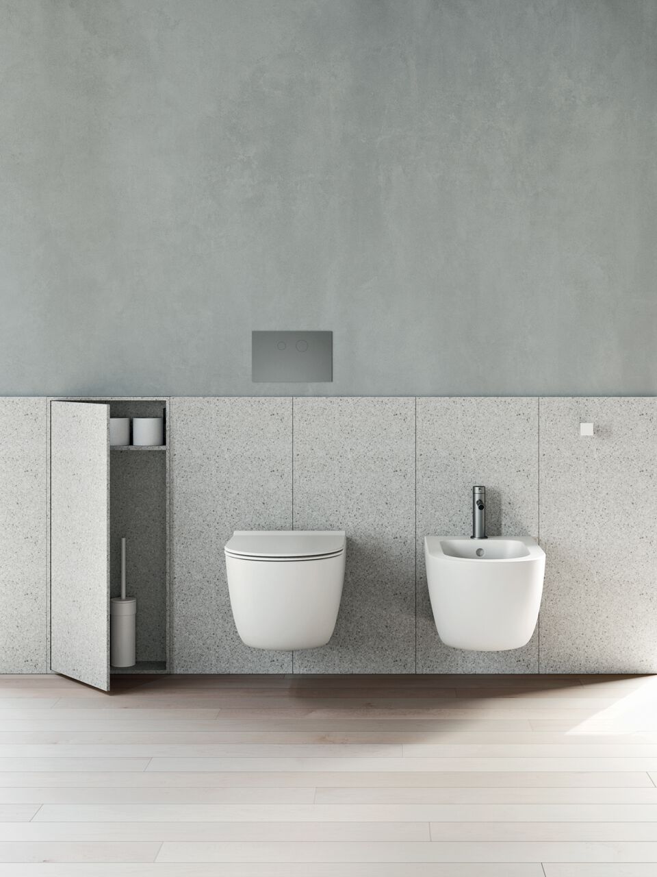 Шкаф для раковины Corian® со встроенной раковиной Rexa уникальный ARCH-00026137 - Вид №3