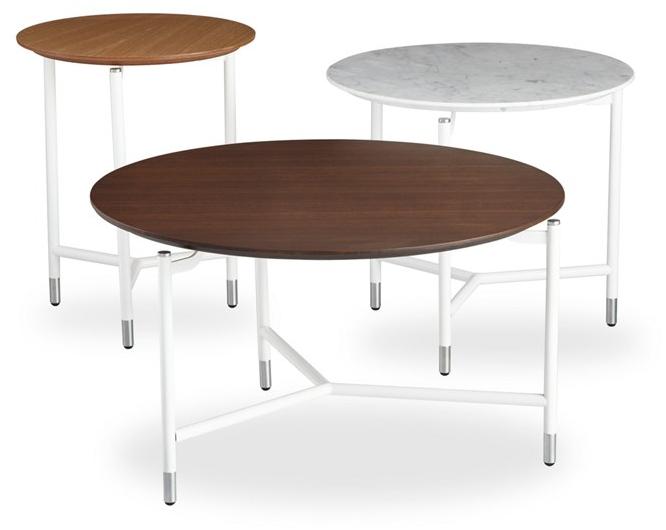 B&T Design Круглый сервисный столик из фанерованной древесины sun-id-1352789 - Вид №2