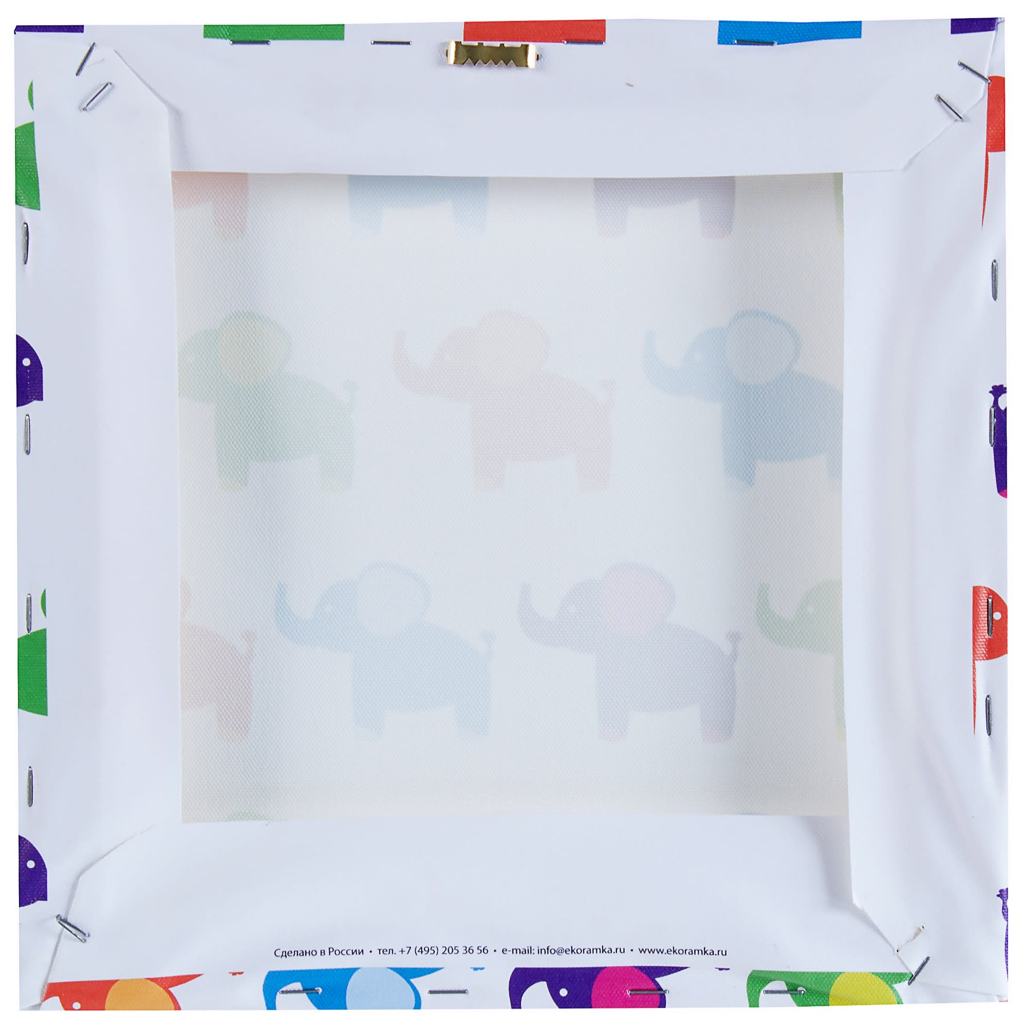 17982371 Картина на холсте «Слоны» 30х30 см Santreyd  - Вид №2