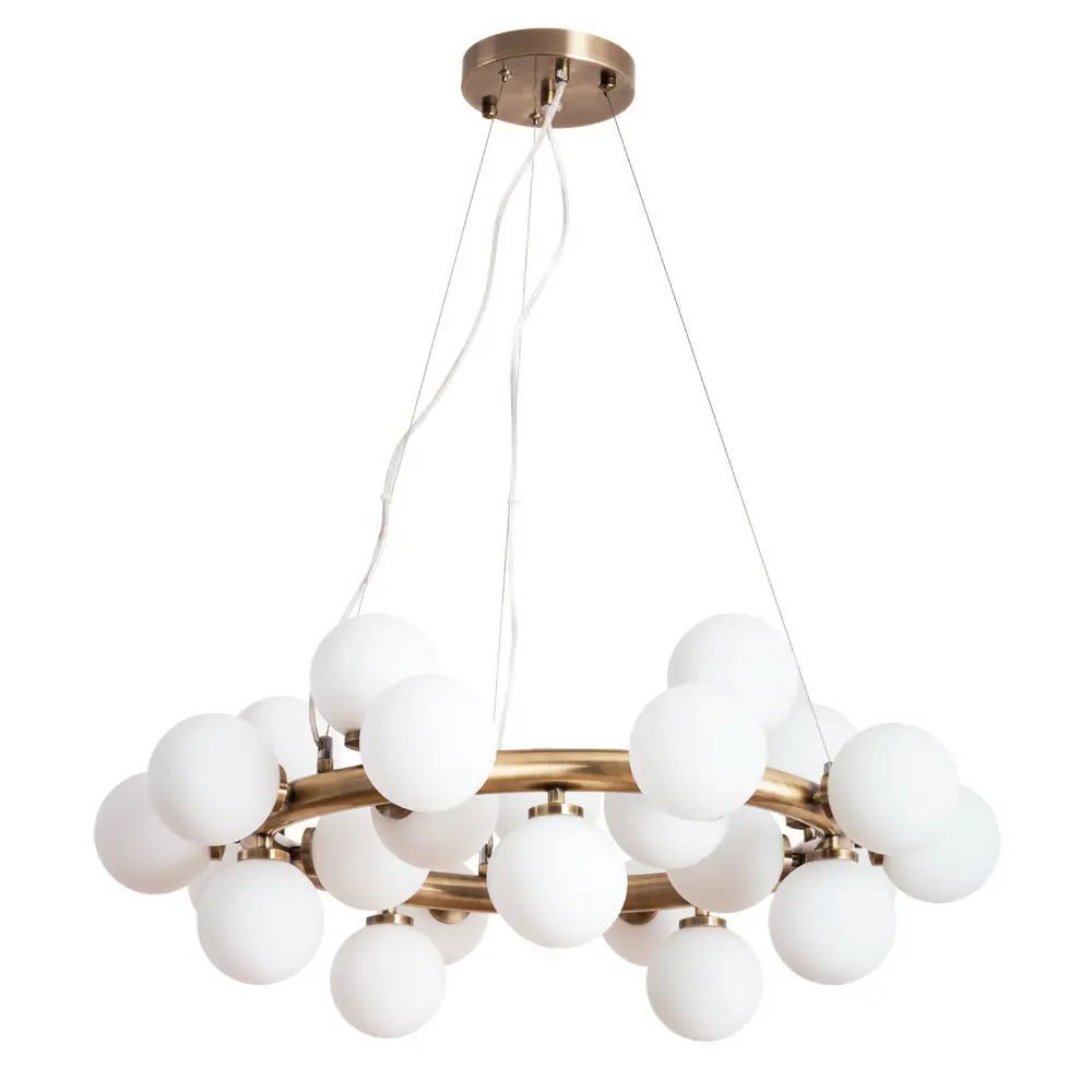 Люстра подвесная «Bolla-Piccolo» 25 ламп цвет белый Arte Lamp STLM-2006493