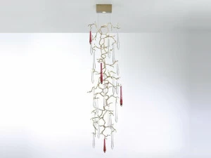 Serip Бронзовый потолочный светильник ручной работы Aqua Pl356/1