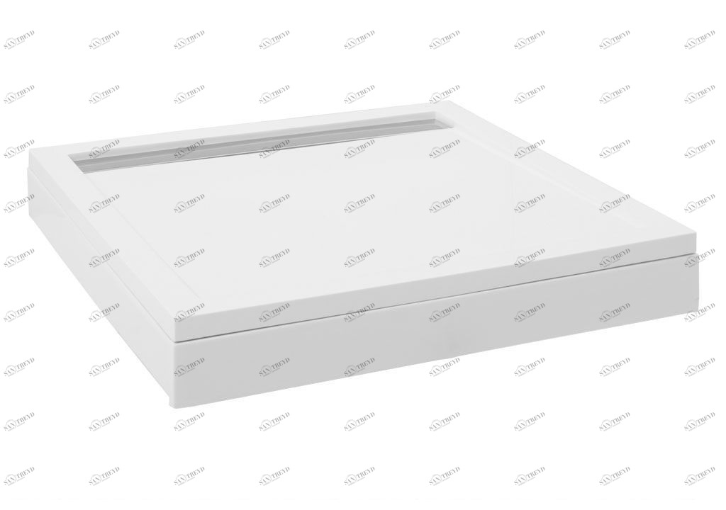 Душевой поддон Aquanet Stone Lite GB900S 90x90 (с ножками и панелью) GB900SEBAB9090SSYD06