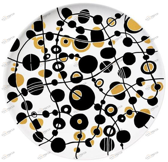 Kiasmo Керамическая тарелка Prose 2015kddprom