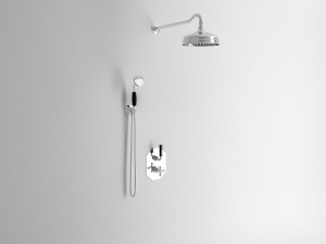 Термостатический набор для душа с 4 отверстиями