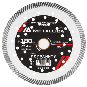 Диск алмазный METALLICA 900550 9165006