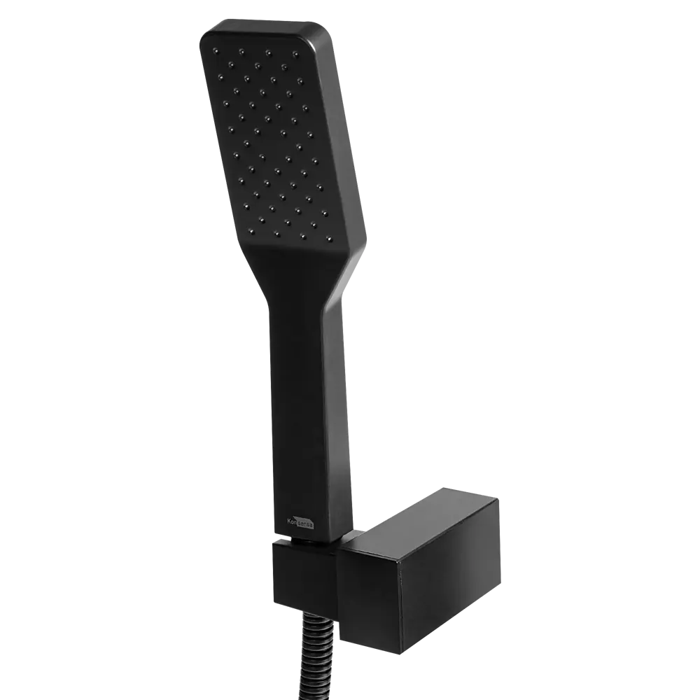 Набор для душа KONSENSA Прато цвет черный матовый STLM-2121676