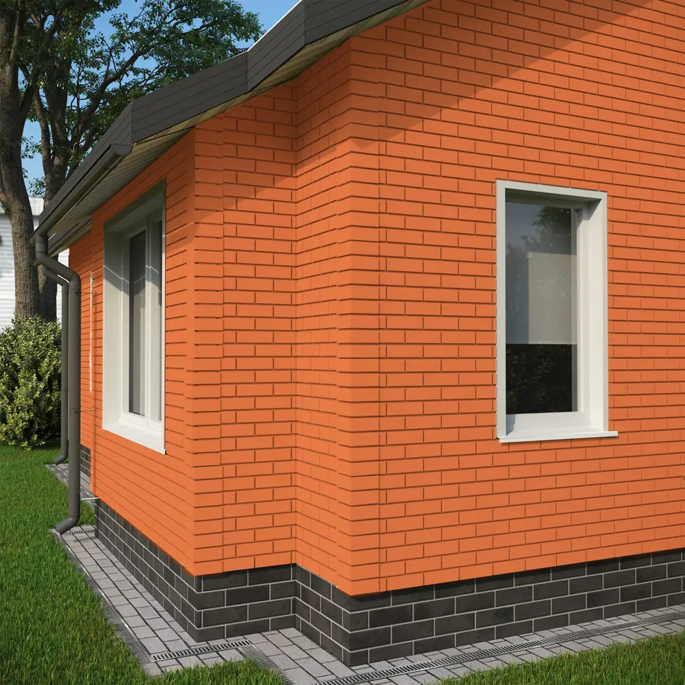 Угол наружный Grandline клинкерный кирпич цвет терракотовый Grand Line STLM-2013641 - Вид №1