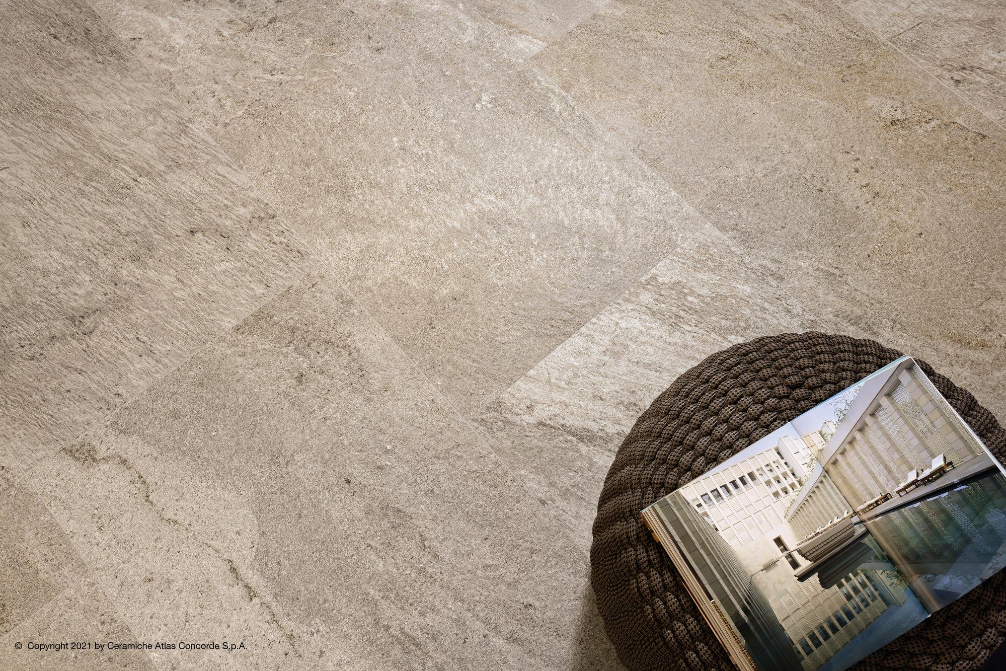 Пол / облицовка керамогранита с эффектом камня Atlas Concorde Norde ARCH-00026085 - Вид №47