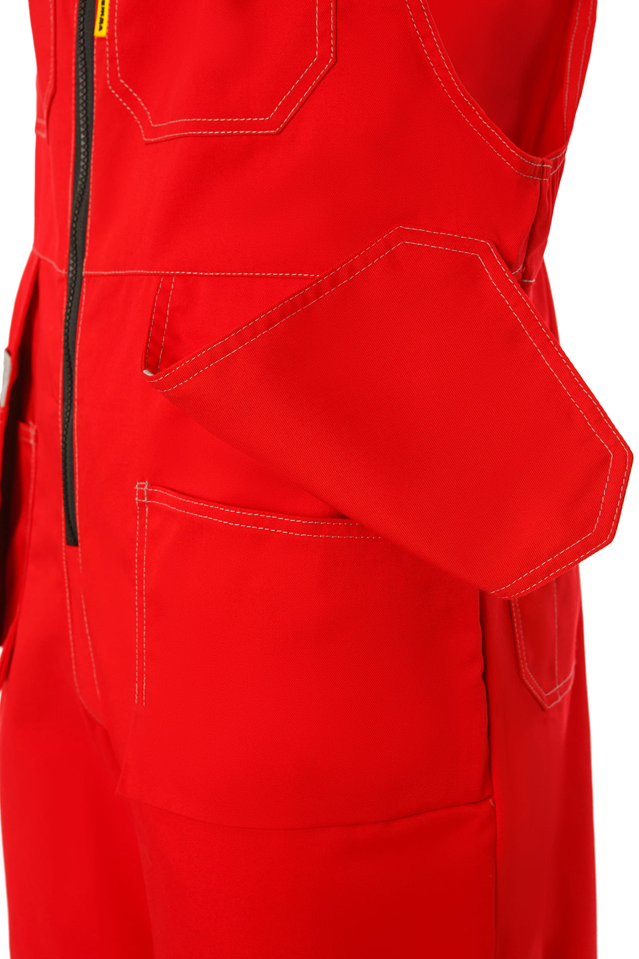 64645 Костюм  NEW 2 красный с серым STATUS  Летняя спецодежда  размер 56-58/182-188  - Вид №9