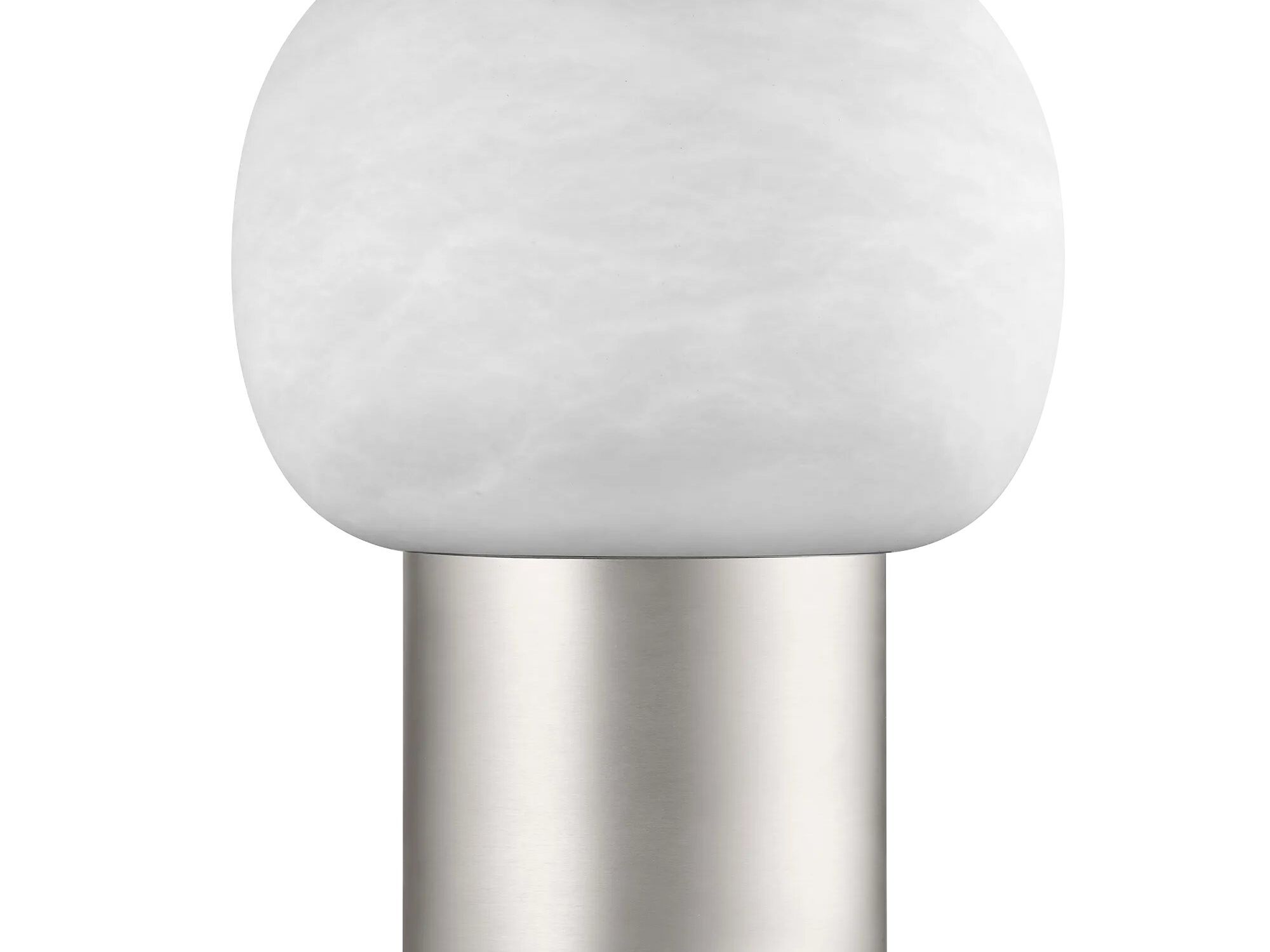 Светодиодная настольная лампа из алебастра и алюминия blomus IRIS Ø24 ARCH-00038432 - Вид №13