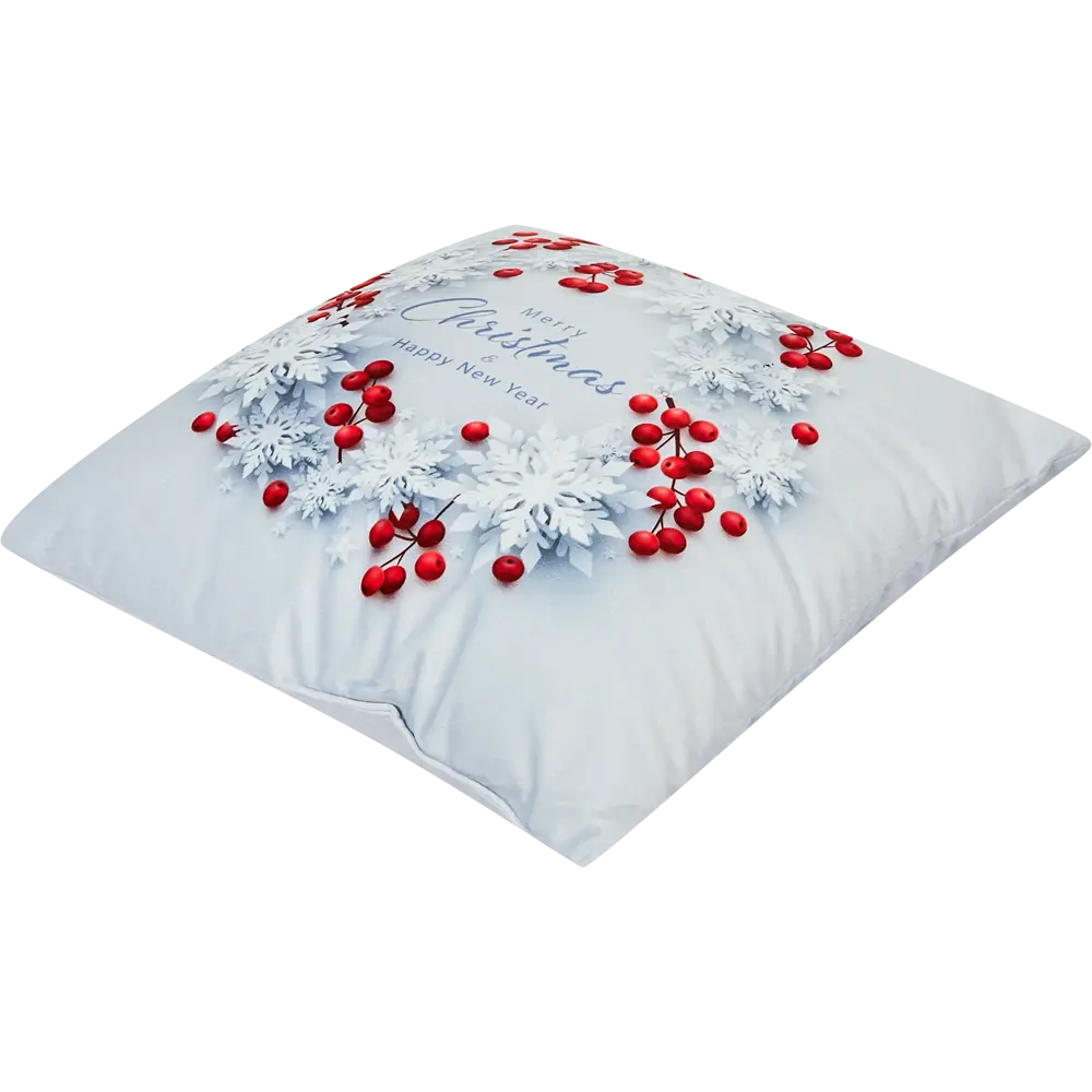 Подушка Венок 45x45 см цвет белый 88791403 STLM-2122846 SEASONS  - Вид №1