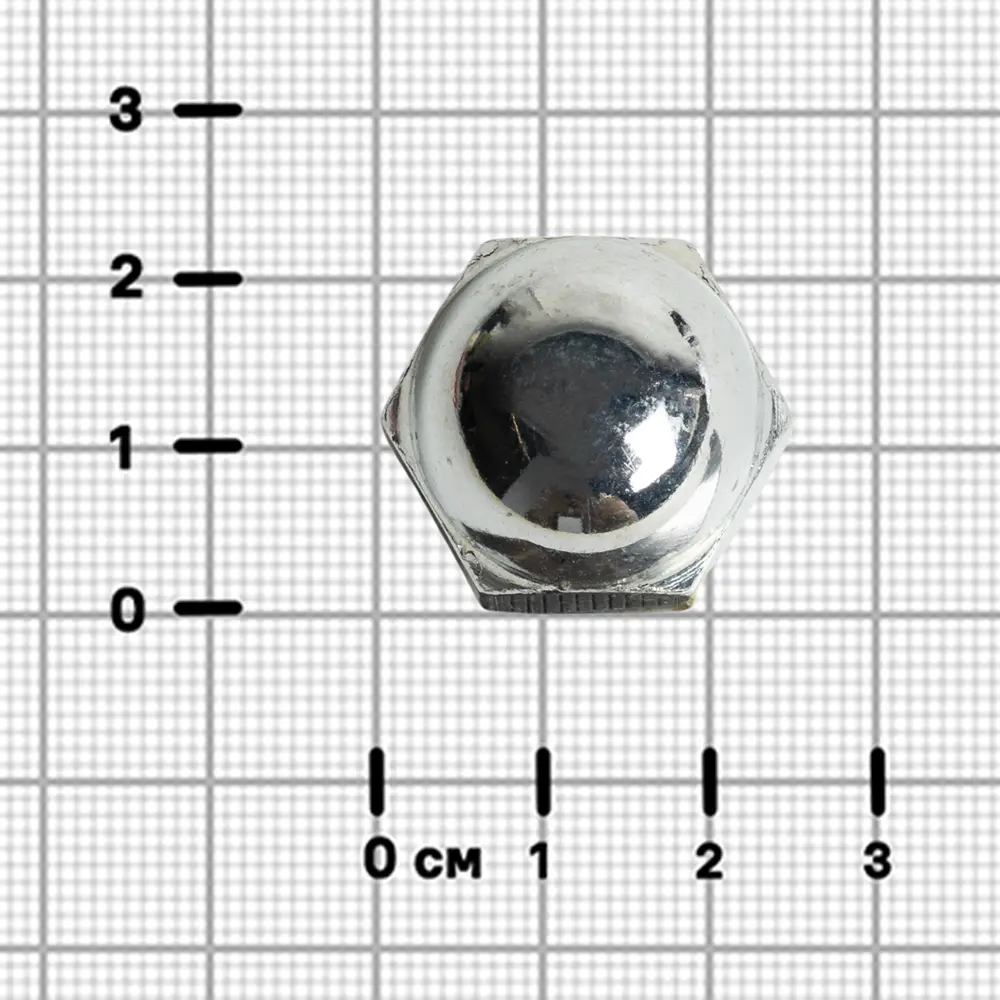 Гайка колпачковая М14 DIN 1587 сталь оцинкованная на вес 89408772 STLM-2029641 Santreyd  - Вид №1