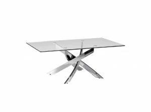 Журнальный столик с мраморной столешницей и металлическими ножками белый Angel от Angel Cerda ANGEL CERDA  00-3865531 Белый;хром