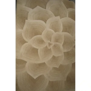 Ковер шерстяной ручная работа Barcelona, 2,0х2,9 м, цвет бежевый