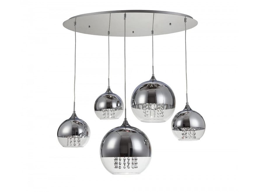 Металлический подвесной светильник с кристаллами Maytoni ARCH-00065224