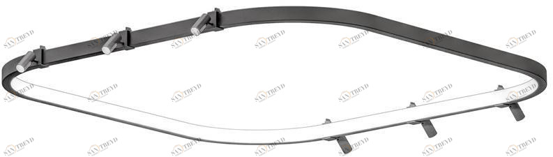 Martinelli Luce Светодиодное освещение из алюминия Loop sun-id-1493124