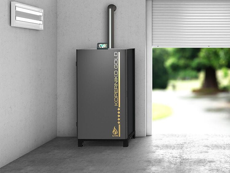 Котел на пеллетах и орехах от sansa CTM KOPERNIKO GOLD ARCH-00132893 - Вид №1