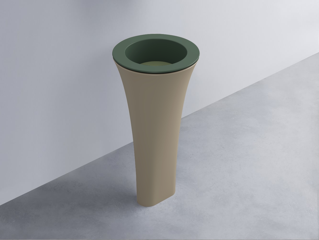 AMLA45-MU+AMPILT-AG+AMCOLT-AV Раковина Amedeo Tondo отдельностоящая cielo Enjoy + Amedeo Ceramica Cielo